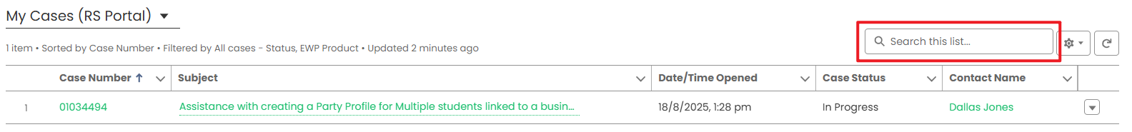 How to Manage your Support Case